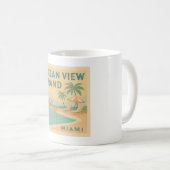 Ocean Uitzicht Grand – Mok van Miami (Voorkant rechts)