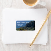 Ocean Uitzicht Hawaii-labels voor de DIY-bride Etiket (Insitu)