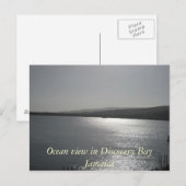 Ocean uitzicht in Discovery Bay Jamaica Briefkaart (Voorkant / Achterkant)