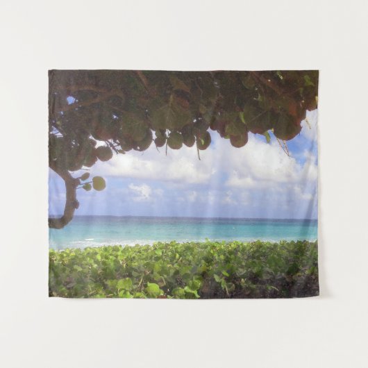 Ocean Uitzicht, Juno Beach Wandkleed (Voorkant (horizontaal))