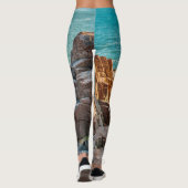 Ocean Uitzicht Leggings (Achterkant)