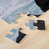 Ocean Uitzicht met de Schrift Legpuzzel (Zijkant)