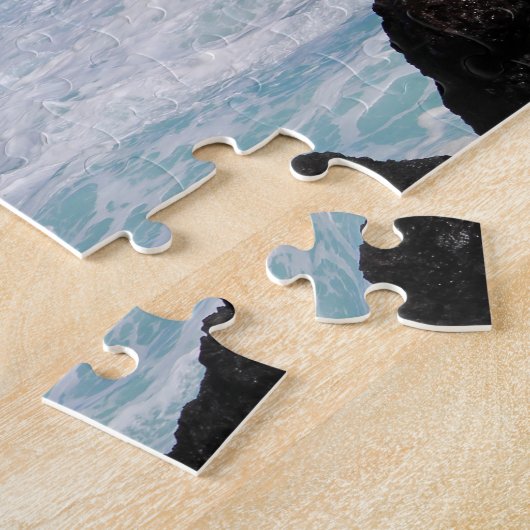 Ocean Uitzicht met de Schrift Legpuzzel (Zijkant)