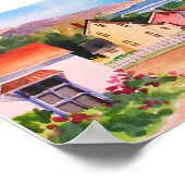 Ocean Uitzicht Village Houses Poster (Hoek)