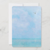 Ocean Uitzicht Windows trouwvoovernieuwing Kaart (Achterkant)