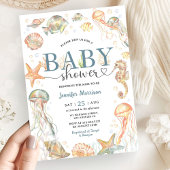 Ocean Under The Sea Baby Shower Gender Neutral  Kaart