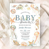Ocean Under The Sea Baby Shower Gender Neutral  Kaart
