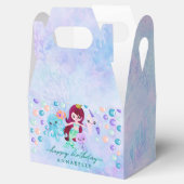 Ocean Under the Zee Zeemeermin Thema Happy Birthda Bedankdoosjes (Geopend)