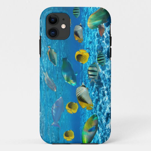 Ocean Underwater Fish iPhone 5 Hoesje Apple iPhone (Achterkant)