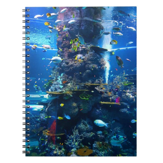 Ocean Underwater Fish Notebook Notitieboek (Voorkant)