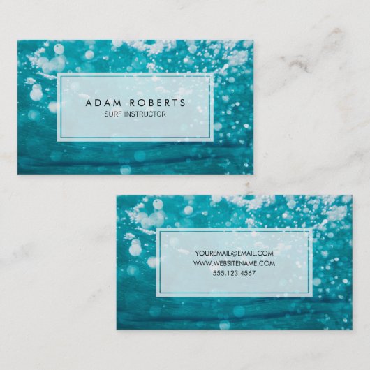 Ocean Underwater Professional Surven Instructor Visitekaartje (Voorkant / Achterkant)