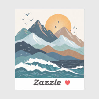 Ocean Vibe Sticker