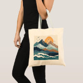 Ocean Vibe Tote Bag (Voorkant (product))