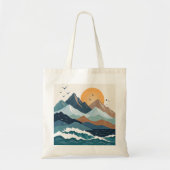 Ocean Vibe Tote Bag (Voorkant)
