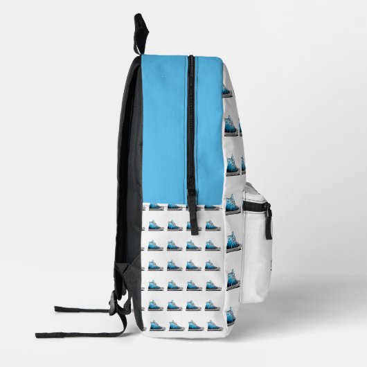 Ocean Vibes Bedrukte Rugzak (Links)