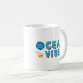 ocean vibeS COFFEE MOK BEACH DECOR MOK (Voorkant rechts)