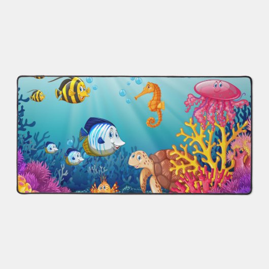 Ocean Vibes Desk Mat (Voorkant)