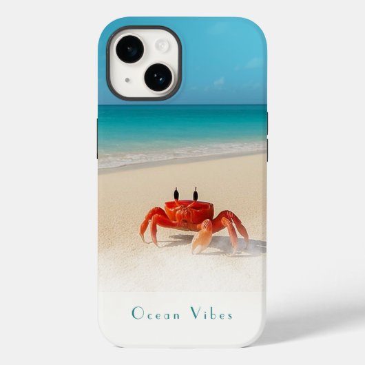 Ocean Vibes - iPhone 14 Tough Hoesje (Achterkant)