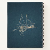 Ocean Vibes Notitieboek – Stranddagboek  (Achterkant)