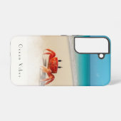 Ocean Vibes – Samsung Galaxy S22 Tough Hoesje Samsung Galaxy Hoesje (Achterkant horizontaal)