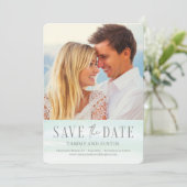 Ocean Vibes sparen de Datum Kaart (Staand voorkant)