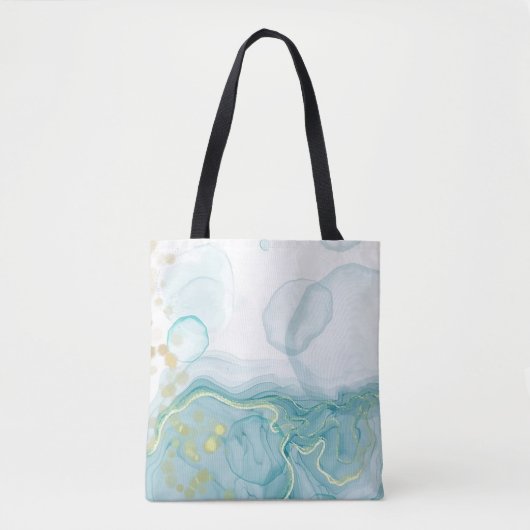 Ocean Vibes Strandtas Tote Bag (Voorkant)