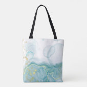 Ocean Vibes Strandtas Tote Bag (Achterkant)