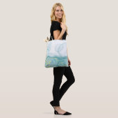 Ocean Vibes Strandtas Tote Bag (Op model)