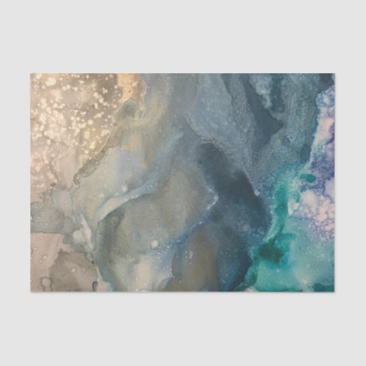 Ocean Vibes Tissue Paper | Cadeaupapier Tissuepapier (Voorkant)