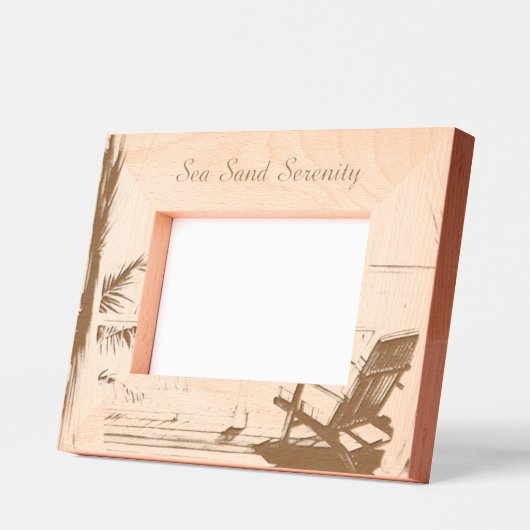 Ocean View Beach Serenity Gegraveerde Lijstjes (Links)