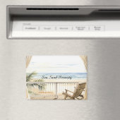 Ocean View Beach Serenity Magneet (Insitu (Vaatwasser))