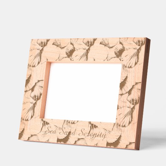 Ocean View Beach Serenity Sea Shells Gegraveerde Lijstjes (Links)