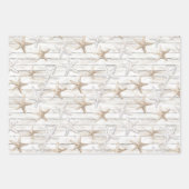 Ocean View Coast Cafe Bruidsmeisjesshower Inpakpapier Vel (Voorkant)