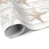 Ocean View Coast Cafe Zeester Bruidsdiner Cadeaupapier (Rol Hoek)