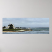 Ocean View with Home Poster (Voorkant)
