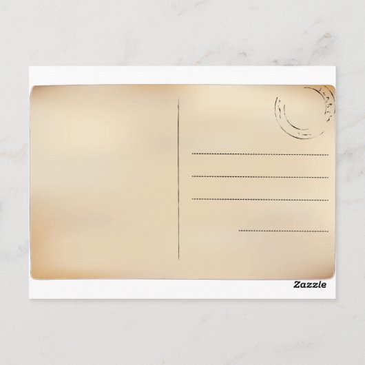 Ocean Water Beach Waves Briefkaart (Achterkant)