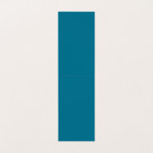 Ocean Water Blue Background Visitekaartje (Binnenkant ongevouwen)