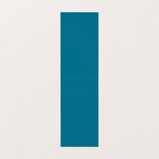 Ocean Water Blue Background Visitekaartje (Binnenkant ongevouwen)