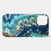 Ocean Water Reflection Lines Tie Dyes Case-Mate iPhone Case (Achterkant (horizontaal))