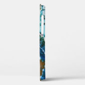 Ocean Water Reflection Lines Tie Dyes Case-Mate iPhone Case (Achterkant / Links)