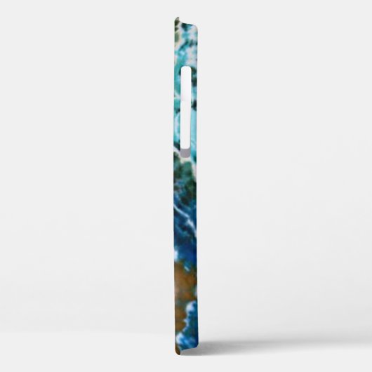 Ocean Water Reflection Lines Tie Dyes Case-Mate iPhone Case (Achterkant / Links)