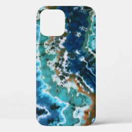 Ocean Water Reflection Lines Tie Dyes Case-Mate iPhone Case