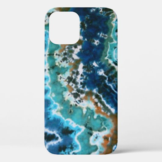 Ocean Water Reflection Lines Tie Dyes Case-Mate iPhone Case (Achterkant)
