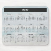 Ocean Watercolor 2027 Agenda Muismat (Voorkant)