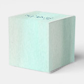 Ocean Waters Miami Palms Bruiloft Bedankdoosjes (Achterkant)