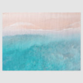 Ocean Waterverf Abstract 17x23 ontkoppeling Tissuepapier (Voorkant)