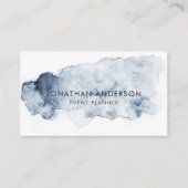 Ocean Waterverf Abstract Professional Visitekaartje (Voorkant)