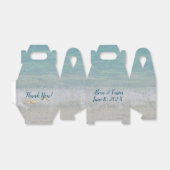 Ocean Waterverf Wedding Bedankt Bedankdoosjes (Uitgevouwen)