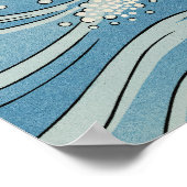 Ocean Wave Art Print – Japanese Woodblock Style (Hoek)
