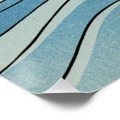 Ocean Wave Art Print – Japanese Woodblock Style Perfect Poster (Hoek)